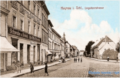 Haynau i. Schlesien - Liegnitzerstrasse - gelaufen vor 1915