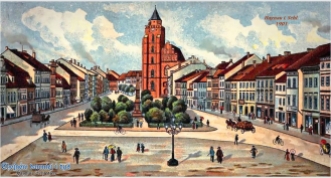 pocztówka Chojnów 1903